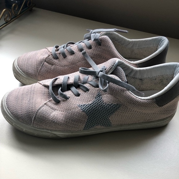 Vintage Havana Shoes Sneakers in Pale Pink Fabric Upper Womens Size 9 - Picture 3 of 6